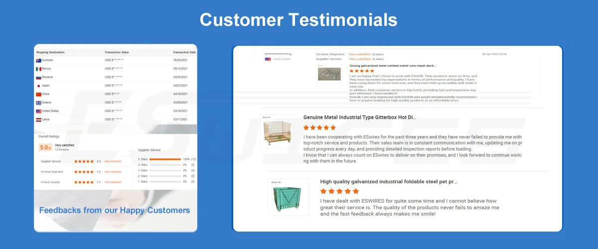 customer testimonials customer testimonials