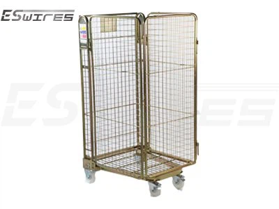 foldable cage trolley