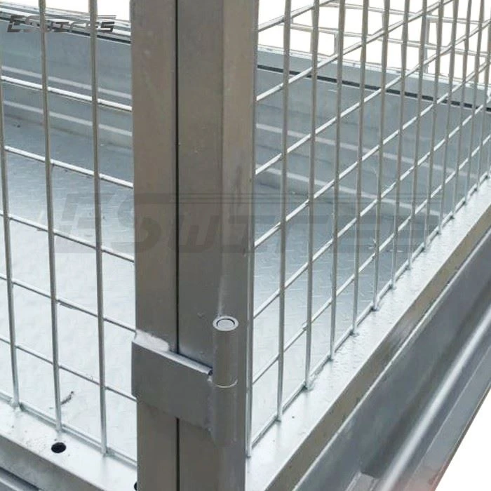 Cage Trailer With Ramp