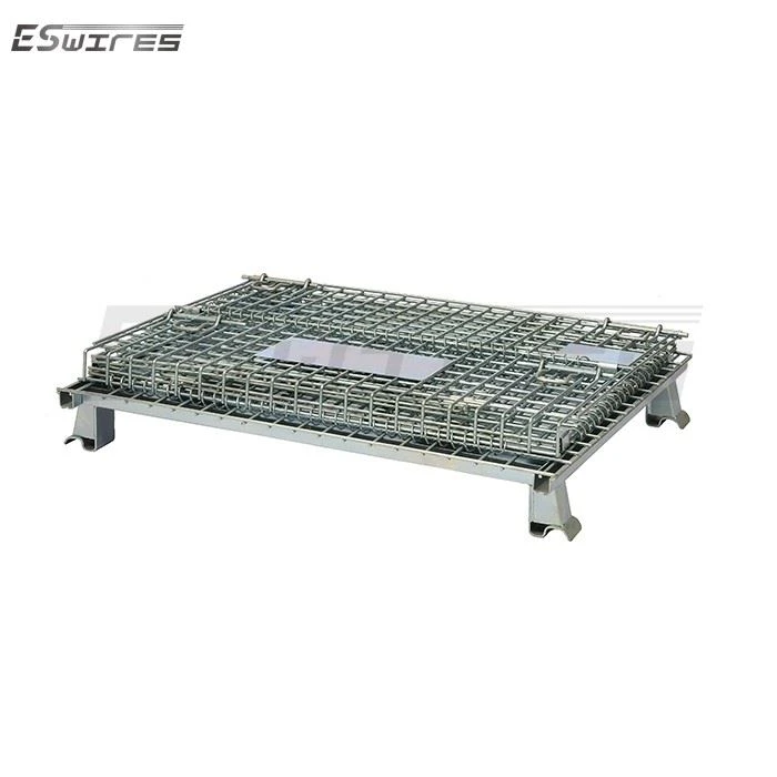 Collapsible Stacking Metal Wire Mesh Container