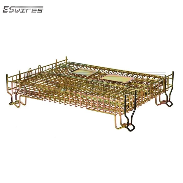 collapsible wire mesh containers fold