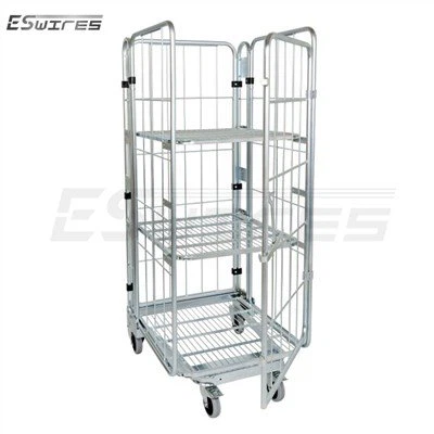 Chariot à cage à 4 côtés