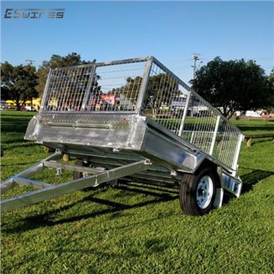 Remorque 7 X 5 Boîtes Avec Cage
