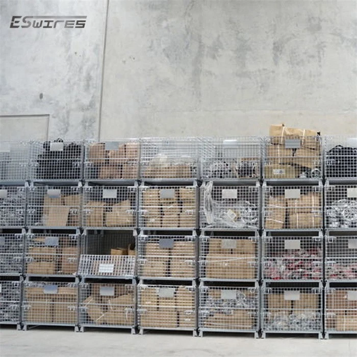 Galvanized Wire Folding Container