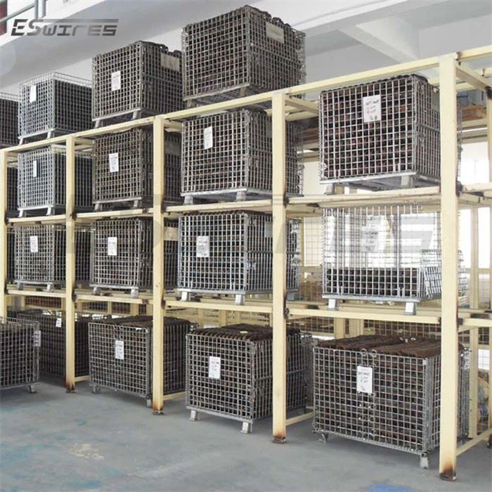 Wire Mesh Container For Warehouse