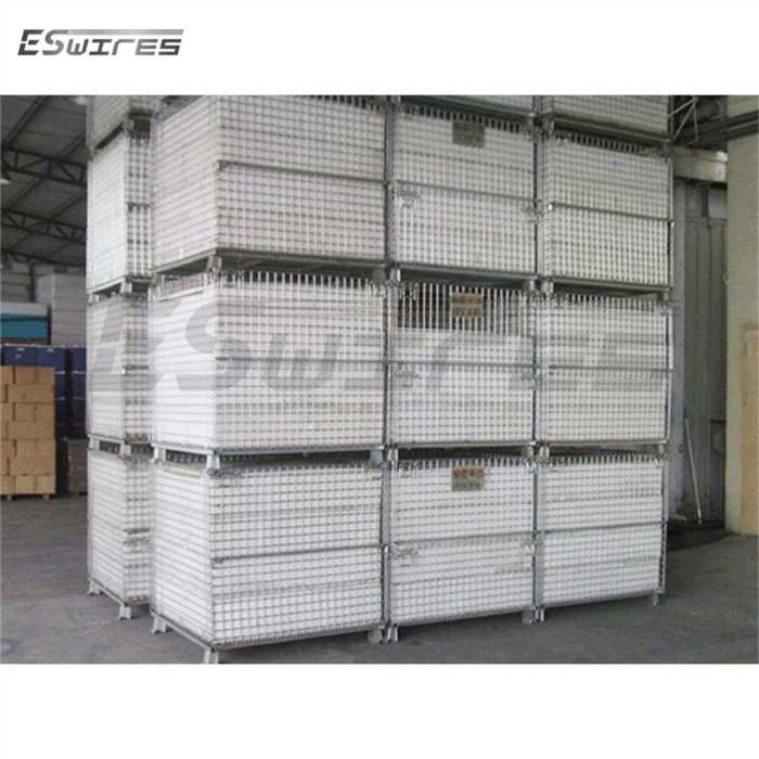 Wire Mesh Container For Warehouse